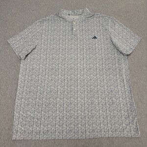 Adidas Mens XXL Ultimate 365 Printed Sport Collar Golf Polo